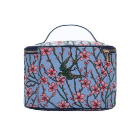 Signare USA Inc Almond Blossom And Swallow Toiletry Vanity Travel Bag メンズ