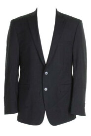 カルバンクライン Calvin Klein Mens Charcoal Regular Fit Suit Jacket 44R メンズ
