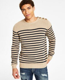 GUESS ゲス Guess Mens Mattacher Sailor Stripe Sweater Multi メンズ