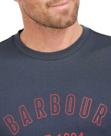 バブアー Barbour Mens Calvert Sleep T-Shirt Navy XL NAVY Size XLARGE S/S メンズ