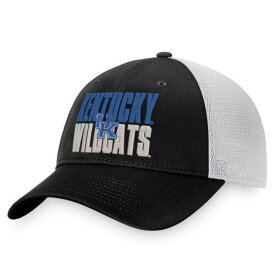 マジェスティック Men's Majestic Black Kentucky Wildcats Stockpile Trucker Adjustable Hat メンズ
