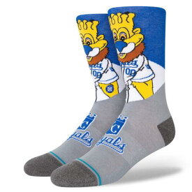 スタンス Stance Kansas City Royals Team Mascot Logo Crew Socks ユニセックス