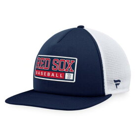 マジェスティック Men's Majestic Navy/White Boston Red Sox Foam Trucker Snapback Hat メンズ