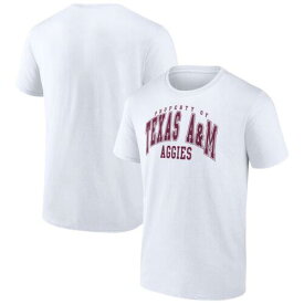 ファナティクス ブランド Men's Fanatics Branded White Texas A&M Aggies Property College T-Shirt メンズ