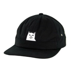 リップンディップ RIPNDIP Lord Nermal Pocket Hat (Black) Men's Cat Strapback Cap メンズ