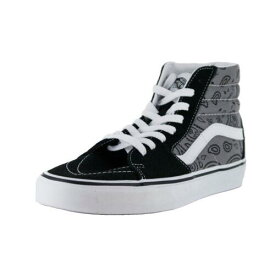 バンズ Vans Sk8-Hi Sneakers (Paisley Grey/True White) Skate Shoes メンズ