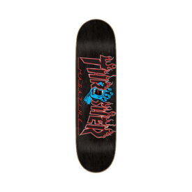 サンタ クルーズ Santa Cruz x Thrasher Screaming Flame Logo Skate Deck (Black) 8.5 Board ユニセックス
