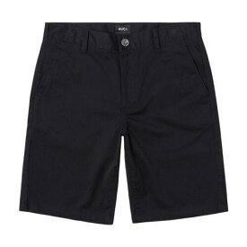 ルーカ RVCA Weekend Stretch Chino Shorts (Black) 20 Standard Fit Bottoms メンズ