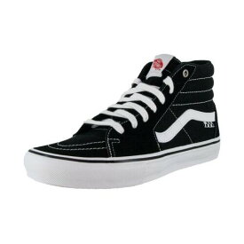 バンズ Vans Skate Sk8-Hi Sneakers (Black/White) Skate High-Top Shoes メンズ