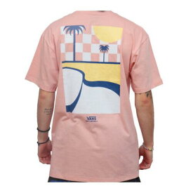バンズ Vans Pool Days Short Sleeve Tee (Mellow Rose) T-Shirt メンズ