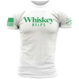 グラント Grunt Style Whiskey Helps - St. Patrick's Day Edition T-Shirt - White メンズ