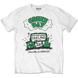 Green Day. - Welcome To Paradise - White T-shirt メンズ