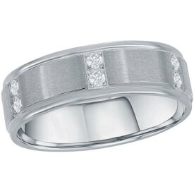 Blackjack Men's Ring Stainless Steel Brushed and Polished CZ Size 10 SW-2100-10 メンズ