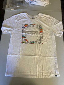 Hurley Mens Everyday Washed Toucan Aviary T-Shirt in White-Large メンズ