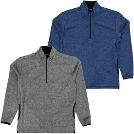 Cuts Clothing Men's 1/4 Quarter Zip Pullover Split Hem Fleece Sweatshirt メンズ