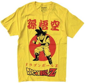 ボール Dragon Ball Z Japanese Anime Men's Officially Licensed Goku Tee T-Shirt メンズ