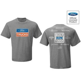 Checkered Flag Sports チェッカード フラッグ Ford Trucks Men's Licensed Built Tough Logo Distressed Tee T-Shirt メンズ