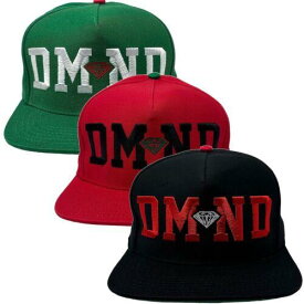 ダイヤモンド Diamond Supply Co. Men's Block DMND Embroidered Logo Snapback Hat Cap メンズ