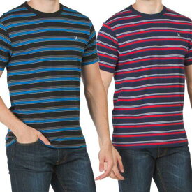 Hurley Men's Retro Vintage Striped Tee T-Shirt メンズ