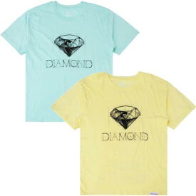 ダイヤモンド Diamond Supply Co. Men's Blueprint Graphic Print Tee T-Shirt メンズ