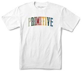 Primitive Apparel プリミティブ Primitive Skateboarding Apparel Men's Generation Tee T-Shirt in Medium White メンズ