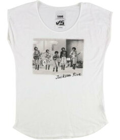 The Vs Collection Womens Jackson Fire Graphic T-Shirt レディース