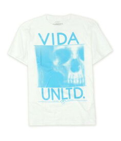Ecko Unltd. Mens Neon Vida Skull Vinyl Graphic T-Shirt メンズ
