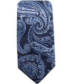 Tasso Elba Mens Paisley Self-tied Necktie Blue One Size メンズ