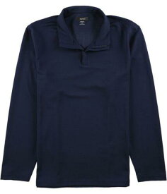 Alfani Mens Ottoman Quarter-Zip Pullover Sweater Blue XX-Large メンズ