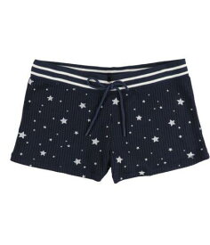 P.J. Salvage Womens Thermal Knit Stars Pajama Shorts レディース