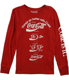 ラッキー Lucky Brand Womens Coca Cola Language Graphic T-Shirt Red Large レディース