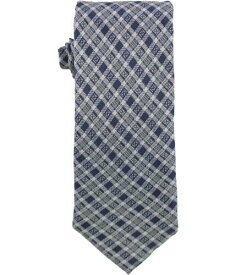 Tallia Mens Plaid Self-tied Necktie Blue One Size メンズ