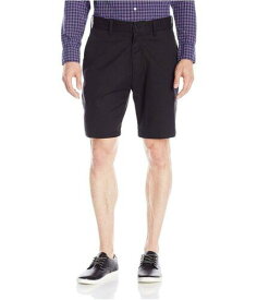 ノーティカ Nautica Mens Racer Modern-Fit Casual Walking Shorts Black 32 メンズ