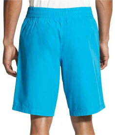 ディーケーエヌワイ DKNY Mens Logo Print Athletic Walking Shorts Blue Small メンズ
