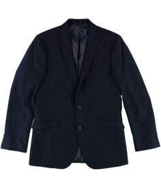 ケネスコール Kenneth Cole Mens LS Two Button Blazer Jacket Blue 40 Long メンズ