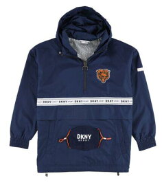 ディーケーエヌワイ DKNY Mens Chicago Bears Windbreaker Jacket Blue Small メンズ