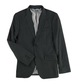 ペリーエリス Perry Ellis Mens LS Two Button Blazer Jacket Grey 40 Regular メンズ