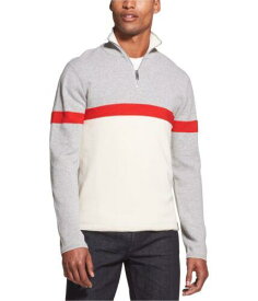 ディーケーエヌワイ DKNY Mens Colorblocked Pullover Sweater Grey XX-Large メンズ