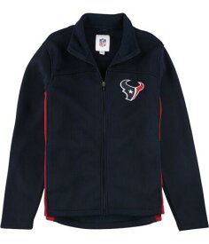 エヌエフエル NFL Mens Houston Texans Knit Jacket Blue Large (Regular) メンズ