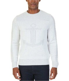 ノーティカ Nautica Mens Intarsia Anchor Pullover Sweater メンズ