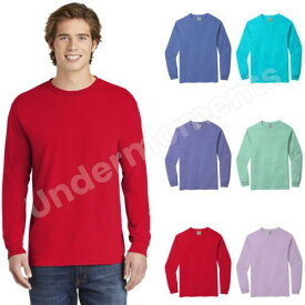 Comfort Colors - Garment Dyed Heavyweight Ringspun Long Sleeve T-Shirt - 6014 メンズ