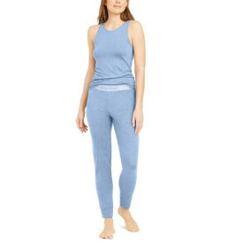 カルバンクライン Calvin Klein Sleepwear Womens Blue Lounge Comfy Sleep Tank Shirt L レディース