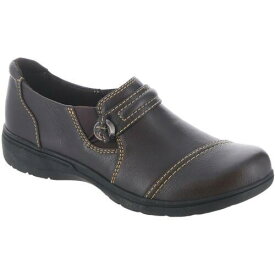 クラークス Clarks Womens Carleigh Pearl Leather Slip On Casual Loafers Shoes レディース