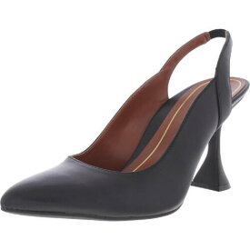 バイオニック Vionic Womens Adalena Leather Pointed Toe Slingback Heels Shoes レディース