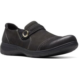 クラークス Clarks Womens Carleigh Pearl Black Oxfords Shoes 8.5 Medium (B M) レディース