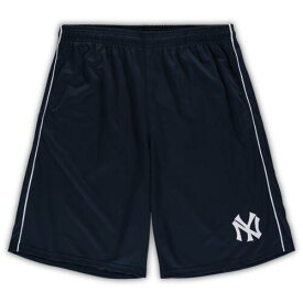 Men's Profile-Navy New York Yankees Big & Tall Mesh Shorts メンズ