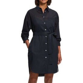 セオリー Theory Womens Navy Collar Mini Semi-Formal Shirtdress S レディース