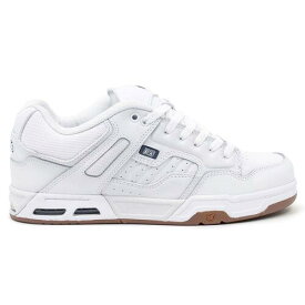 ディーブイエス DVS Men's Enduro Heir Low Top Sneaker Shoes White Gum Nubuck Footwear Skatebo... メンズ