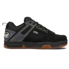 ディーブイエス DVS Men's Comanche Black Charcoal Gray Low Top Sneaker Shoes Clothing Apparel... メンズ
