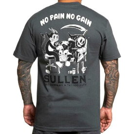 Sullen Men's No Pain Standard Charcoal Short Sleeve T Shirt Clothing Apparel ... メンズ